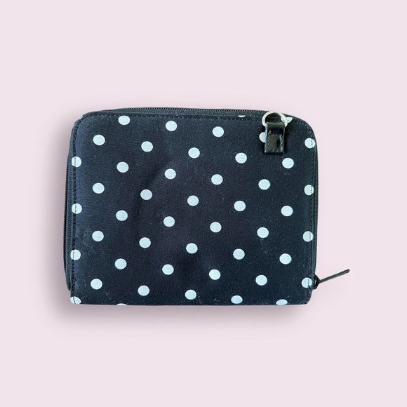 Pendleton Black and White Polka Dot Zippered Wallet. New. - Picture 2 of 4